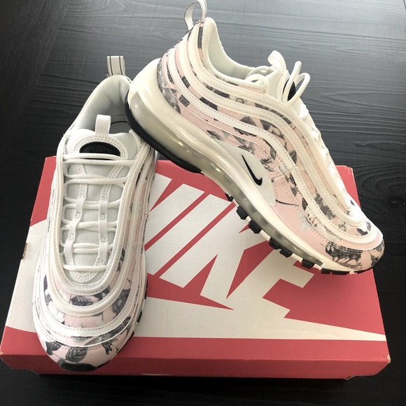 Nike Shoes - Nike Air Max 97 Pink and Gray Floral Size 7 New In Box *Hard to Find Style!*